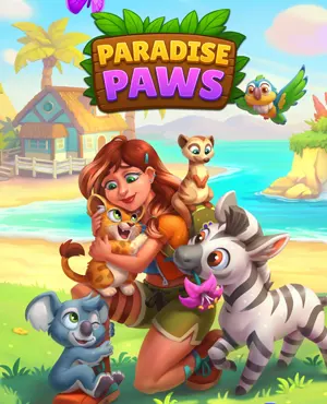 Paradise Paws: Merge Animals