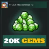 20K Gems — Attack and Defense TD