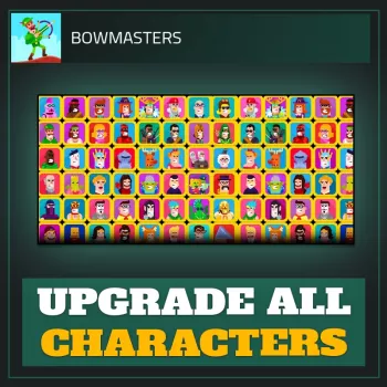 Upgrade All Characters — Bowmasters