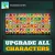 Upgrade All Characters — Bowmasters