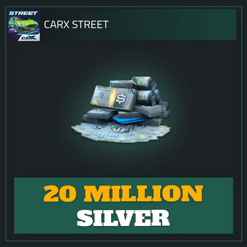 20 Million Silver — CarX Street