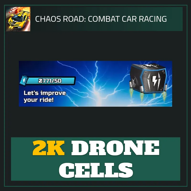 2K Drone Cells — Chaos Road-Chaos Road: Combat Car Racing