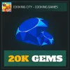 20K Gems — Cooking City