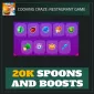 20K Spoons and Boosts — Cooking Craze
