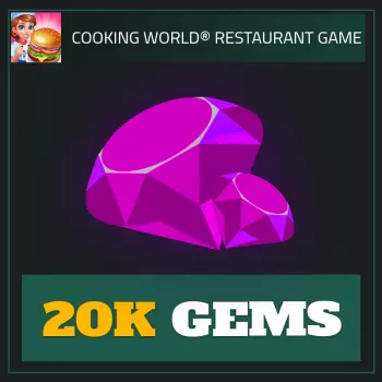 20K Gems — Cooking World