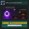 2000x Accessories Summons — Dark Clan