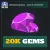 20K Gems — Dragon Wings