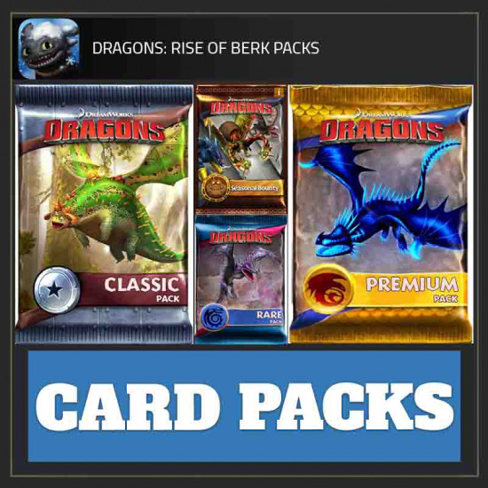 Card Packs — Dragons: Rise of Berk