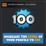 Increase the level of your profile to 100 — Dragons & Diamonds