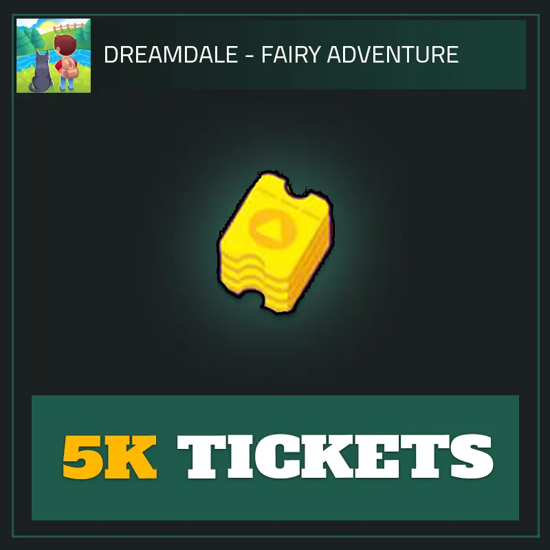5K Tickets — Dreamdale