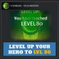 Level up your hero to LVL 80 — Eternium