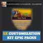 5x Customization Kit Epic Packs — Gladiator Heroes