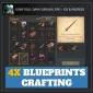 4x Blueprints Crafting (No LVL Requirements) — Grim Soul: Dark Survival RPG