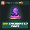 100 Enchanted Eggs — Heroes vs. Horde