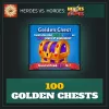 100 Golden Chests — Heroes vs. Horde