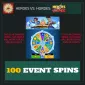 100 Event Spins — Heroes vs. Horde