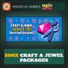 200x Craft A Jewel Packages — Heroes vs. Horde