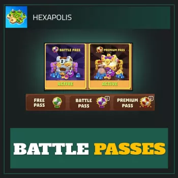 Battle Passes — Hexapolis