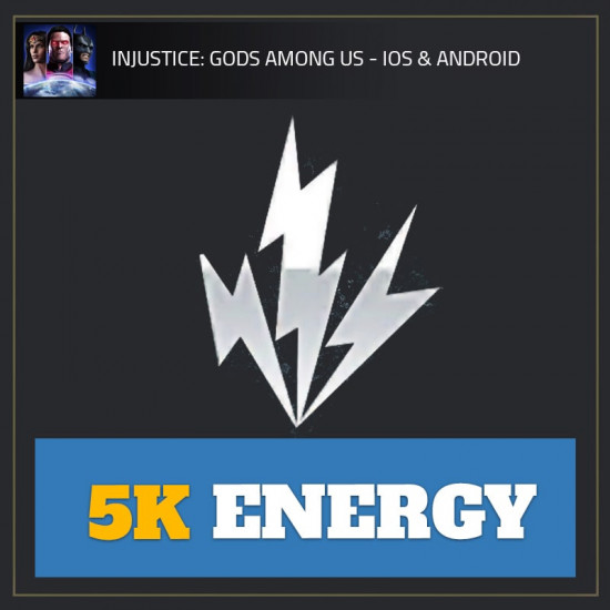 5K Energy — Injustice: Gods Among Us android cheat