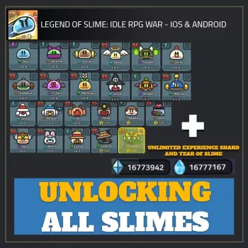 Unlocking All Slimes — Legend of Slime RPG