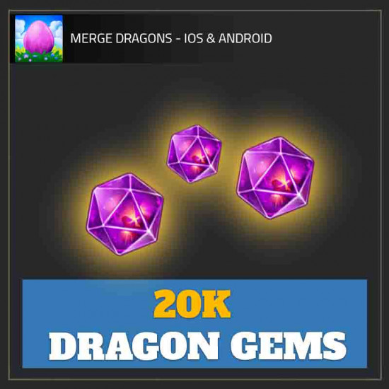 20K Dragon Gems — Merge Dragons!
