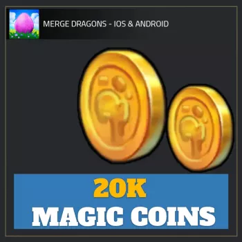 20K Magic Coins —  Merge Dragons!