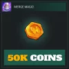 50K Coins — Merge Magic!
