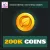 200K Coins — Midas Merge