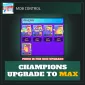 Champions Upgrade to Max — Mob Control