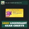 100x Legendary Gear Chests — Pal Go Tower Defense