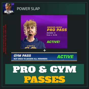 PRO & GYM PASSES — Power Slap