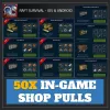 50x IN-GAME SHOP PULLS — Raft Survival