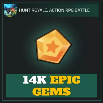 14K Epic Gems — Hunt Royale