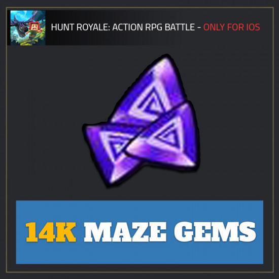 14K Maze Gems — Hunt Royale