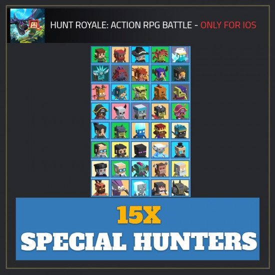 15x Special Hunters — Hunt Royale