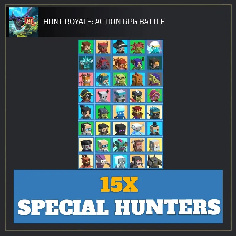 15x Special Hunters — Hunt Royale