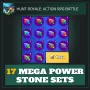 17 Mega Power Stone Sets — Hunt Royale
