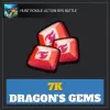 7K Dragon's Gems — Hunt Royale
