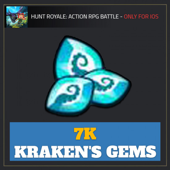 7K Krakens Gems — Hunt Royale