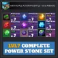 Lv 7 Complete Power Stone Set — Hunt Royale