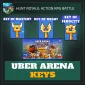 Uber Arena Keys — Hunt Royale