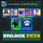 Unlock Pets  — Hunt Royale