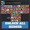 Unlock all Heroes  — Hunt Royale