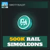 500K Rail Simoleons — SimCity BuildIt