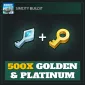 500x Golden & Platinum Keys — SimCity BuildIt