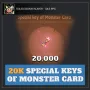 20K Special Keys of Monster Card — Tailed Demon Slayer