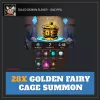 28x Golden Fairy Cage Summon — Tailed Demon Slayer