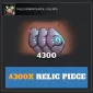 4300x Relic Piece — Tailed Demon Slayer