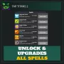 Unlock & Upgrades All Spells — Tap Titans 2