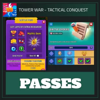 Passes — Tower War